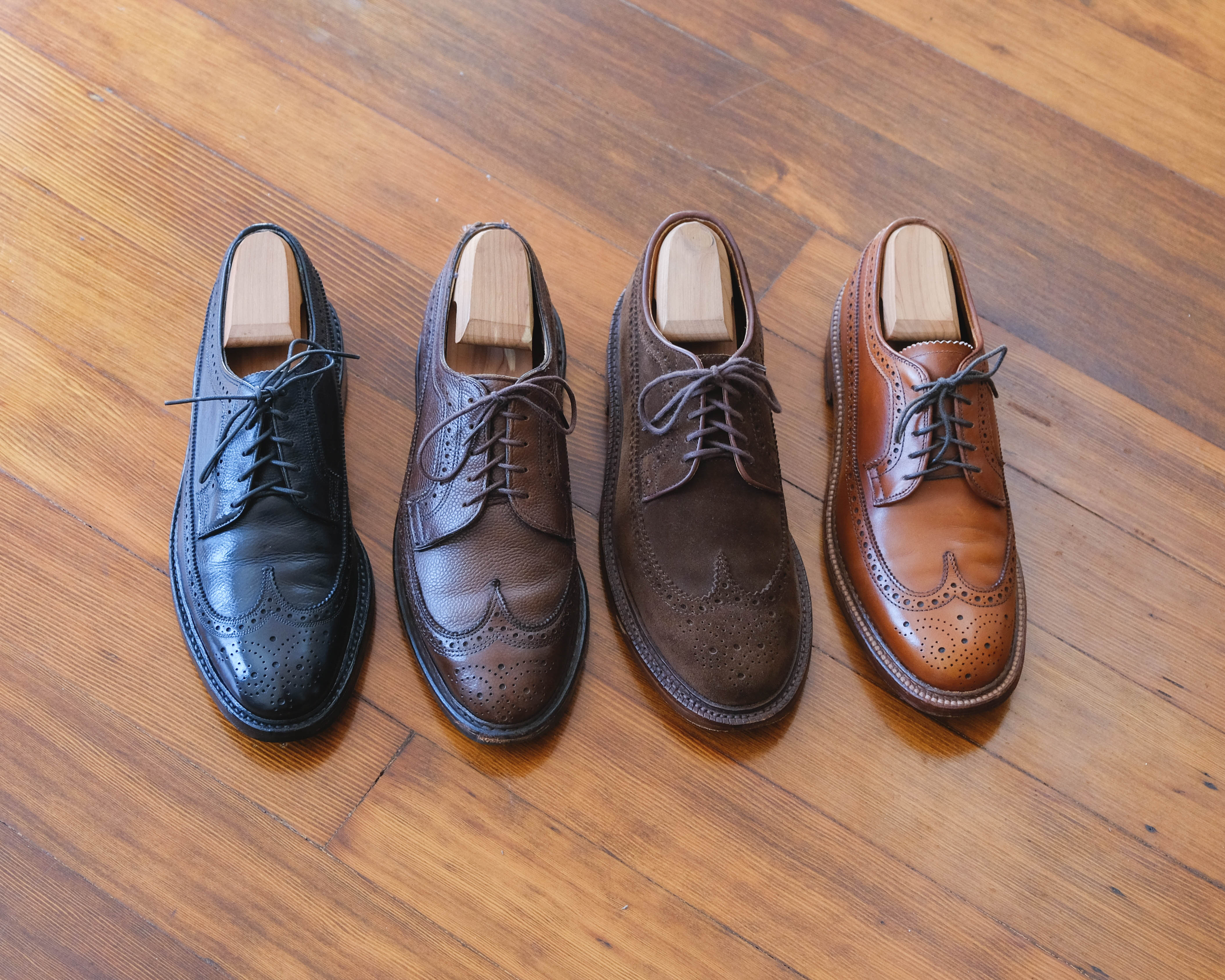 longwing review comparison allen edmonds alden florsheim grant stone