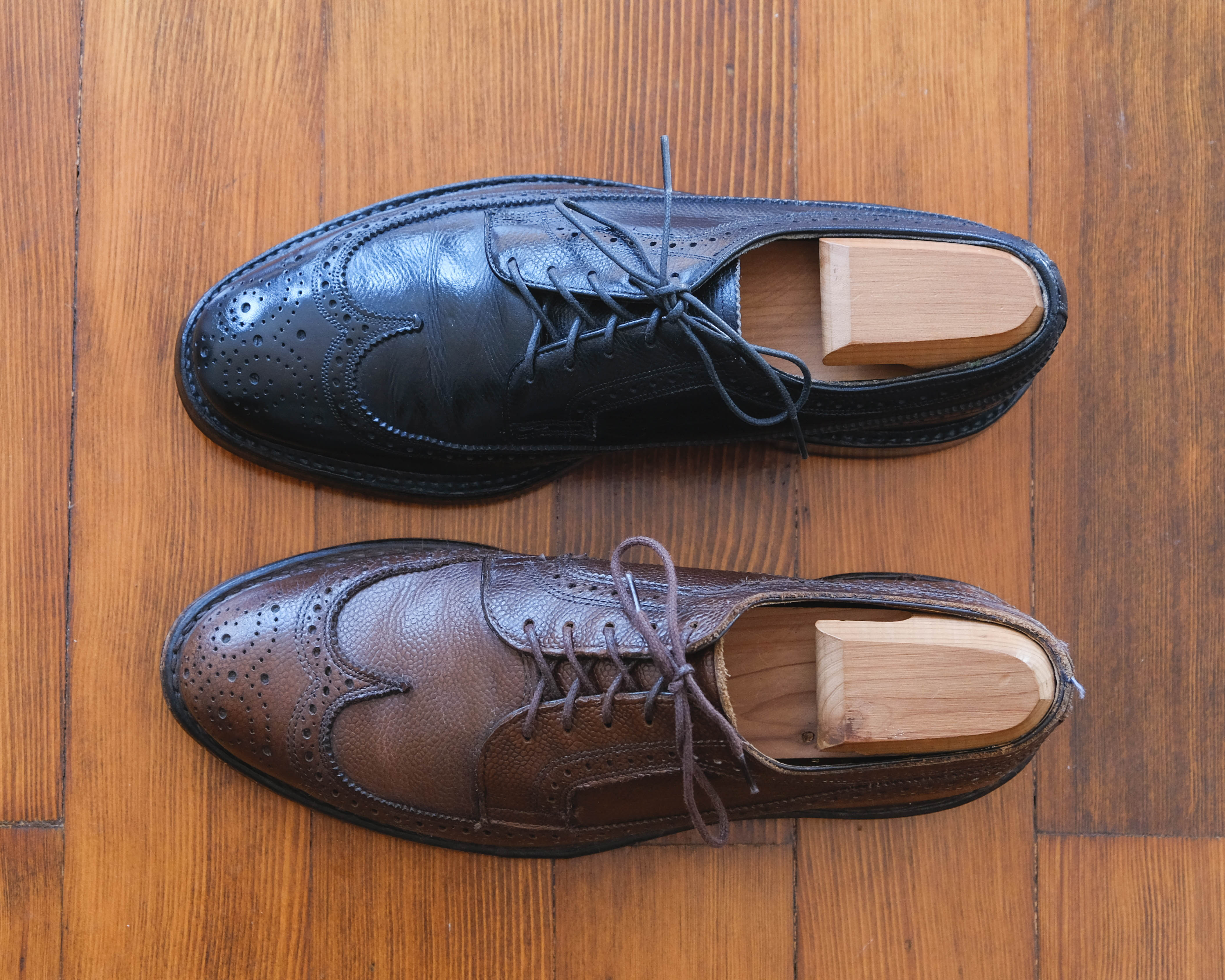 longwing review comparison allen edmonds alden florsheim grant stone