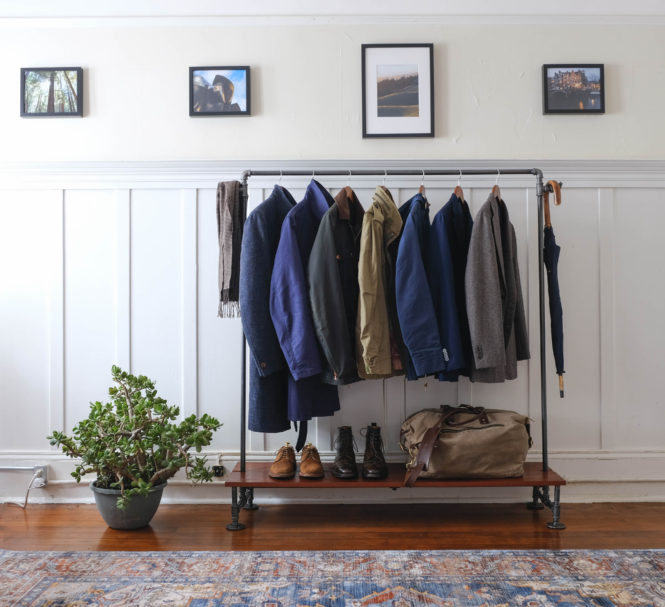 diy how to build a coat rack