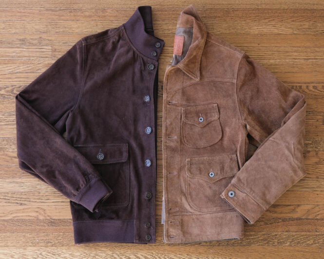 rrl double rl valstar suede jacket